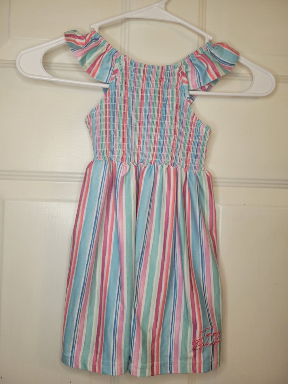Tommy Bahama Pastel Multicolor Striped Sundress - Picture 3 of 6
